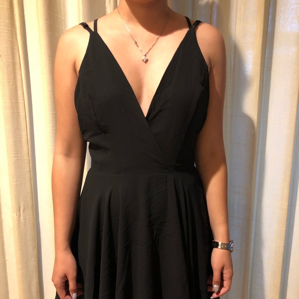 Sexy black dress